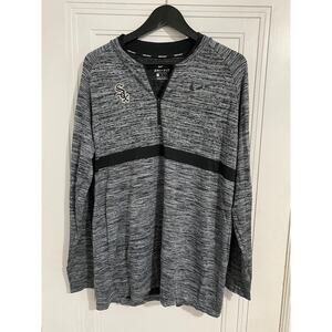 Chicago White Sox Nike Dri-Fit 1/4-Zip Pullover Size L